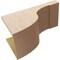Ekena Millwork 12"W x 24"D x 12"H Wide Del Monte Rough Cedar Woodgrain TimberThane Corbel, Primed Tan CORUR12X24X12DELRCPR - alternate 2